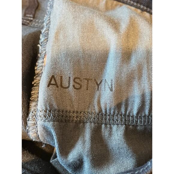 7 For All Mankind Austyn Jeans Straight Leg Dark Wash Mid-Rise Sz 29 Blue - Picture 5 of 16